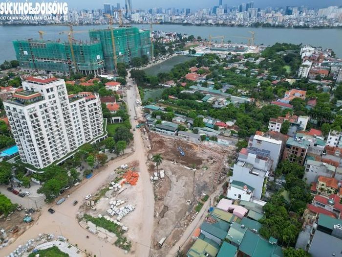 Sau nửa năm thì công, đoạn tuyến đã lộ diện hình hài.