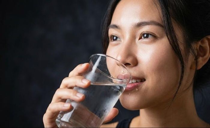 Một yếu tố chăm sóc da căn bản thường bị bỏ qua chính là thói quen uống nước hằng ngày.