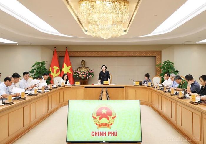 Phiên họp của Ban Chỉ đạo liên ngành Trung ương về An toàn thực phẩm. Ảnh: VGP/Thu Giang