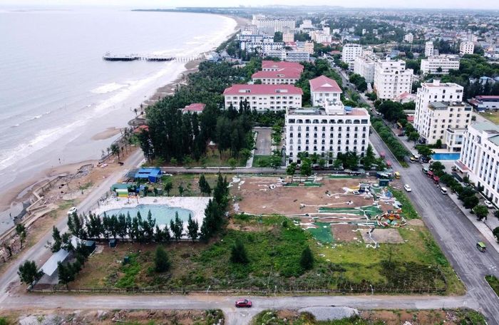 Dự án Khu du lịch sinh thái biển Hải Tiến (Thanh Hóa). Ảnh: Nguyễn Chung
