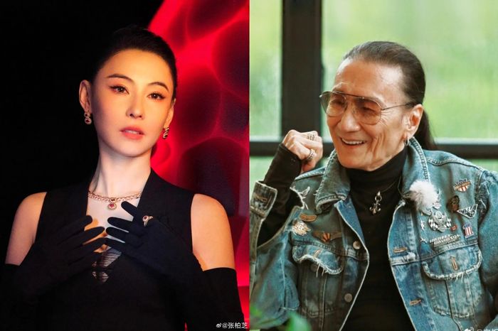 Trương Bá Chi giữ mối quan hệ tốt đẹp với cha chồng cũ suốt nhiều năm qua. Ảnh: Mirror Daily.