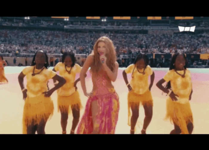 Shakira trình diễn giữa trận chung kết FIFA World Cup 2026. Ảnh: @shakira/X.