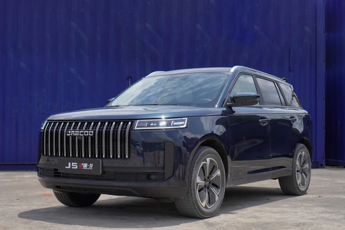 Jaecoo J5 SHS-H là mẫu hybrid mới nhất được Omoda & Jaecoo giới thiệu tại Việt Nam. Ảnh: Đan Thanh.