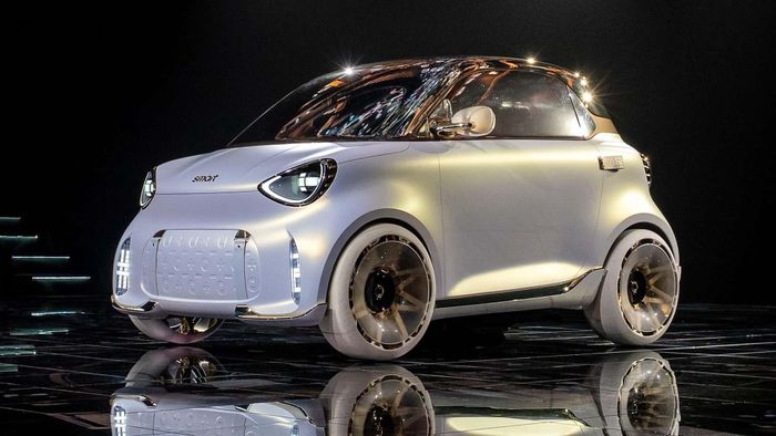 Bản concept của mẫu xe điện siêu nhỏ từng ra mắt hồi đầu năm.