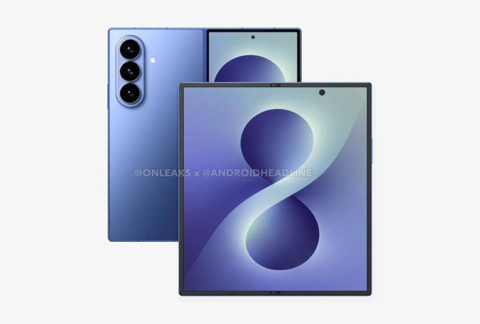 Ảnh dựng Galaxy Z Fold8 Ultra dựa trên tin đồn. Ảnh: Android Headlines.