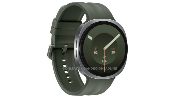 Thiết kế rò rỉ của Galaxy Watch9. Ảnh: Android Headlines.