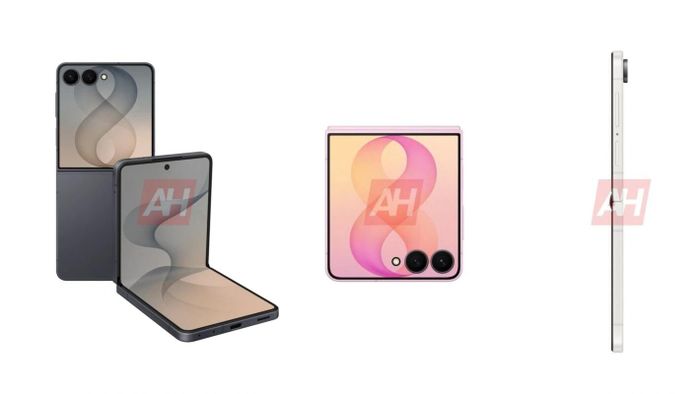 Ảnh dựng của Galaxy Z Flip8 dựa trên tin đồn. Ảnh: Android Headlines.
