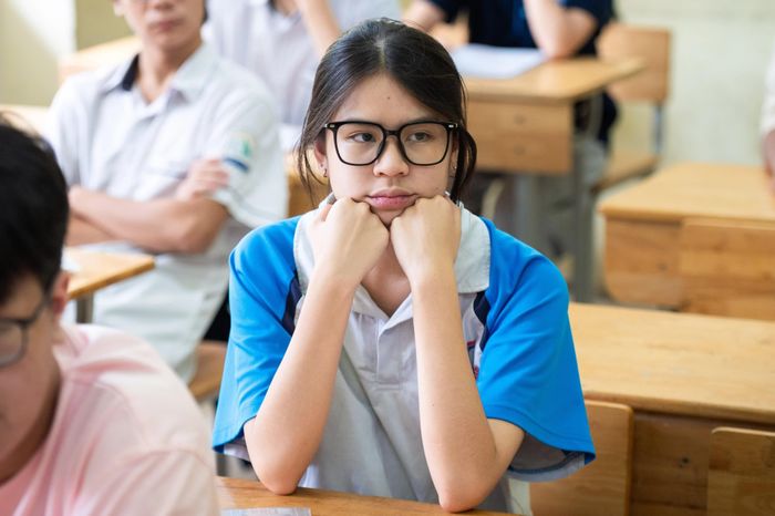 Thí sinh trong kỳ thi tốt nghiệp THPT 2026. Ảnh: Đinh Hà.