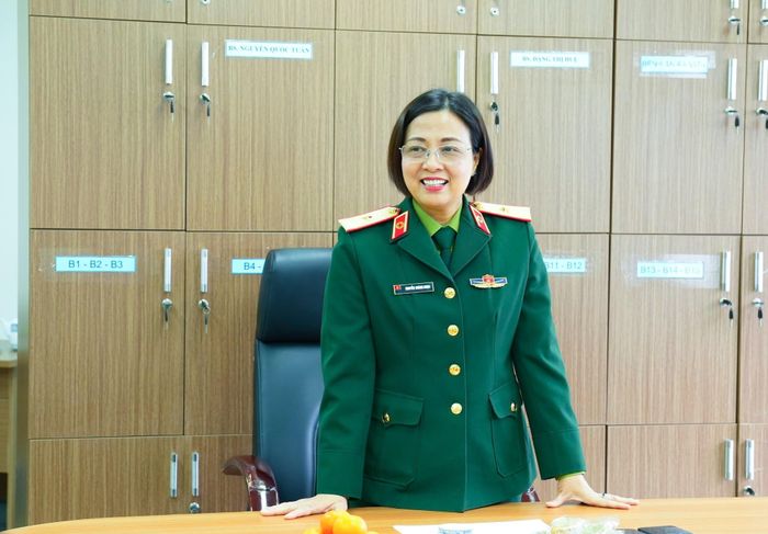 Trung tướng Nguyễn Hoàng Ngọc - Bí thư Đảng ủy, Phó Giám đốc Bệnh viện TWQĐ 108. Ảnh: BVCC.