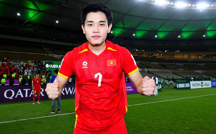 Đình Bắc có thể ra sân ngay từ trận đầu tiên của tuyển Việt Nam tại ASEAN Cup 2026. Ảnh: AFC.