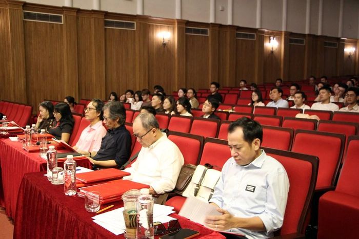 Hội đồng chấm tốt nghiệp Khoa Sáng tác - Chỉ huy - Âm nhạc học Nhạc viện TP.HCM
