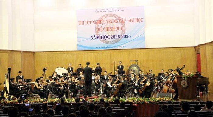 Chương trình hòa nhạc tốt nghiệp chuyên ngành Sáng tác âm nhạc tại Nhạc viện TP.HCM chiều 20.7