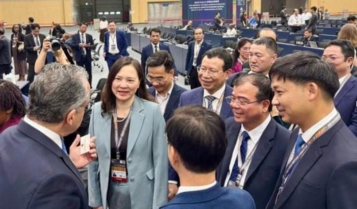 Đây cũng là dịp để Hải Phòng quảng bá hình ảnh, tiềm năng, thế mạnh về văn hóa, du lịch và các di sản thế giới tới bạn bè quốc tế. Ảnh: H.P