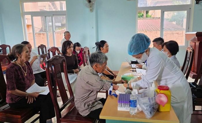 Phường Pleiku thực hiện thu nhận mẫu ADN của thân nhận liệt sĩ chưa xác định danh tính