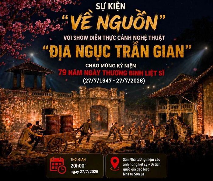 Chương trình thực cảnh nghệ thuật đặc biệt “Địa ngục trần gian” diễn ra lúc 20h00’ ngày 27.7