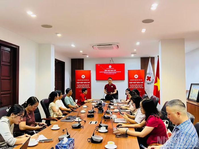 Toàn cảnh cuộc gặp mặt báo chí.