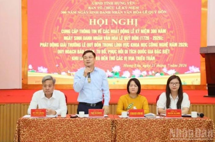 Phó Chủ tịch Ủy ban nhân dân tỉnh Hưng Yên Phạm Văn Nghiêm mong muốn báo chí tuyên truyền sâu đậm về sự kiện này của địa phương.