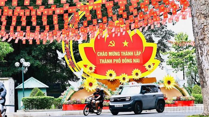 Quang cảnh thành phố Đồng Nai. (Ảnh: THIÊN VƯƠNG)