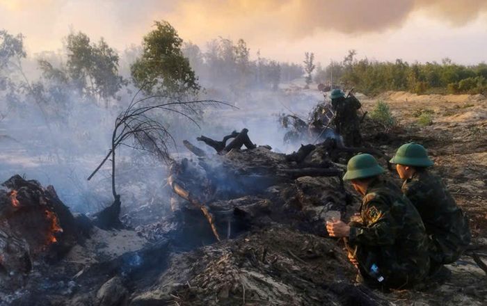 Lực lượng kiểm lâm được duy trì để dập tàn lửa