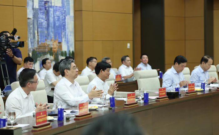 Các đại biểu dự hội nghị, chiều 21-7. Ảnh: QUANG PHÚC