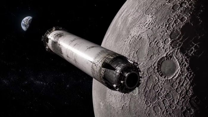 Tầng trên cùng của tên lửa Falcon 9 được phóng đi đầu năm 2025 sẽ lao vào mặt trăng trong tháng 8.