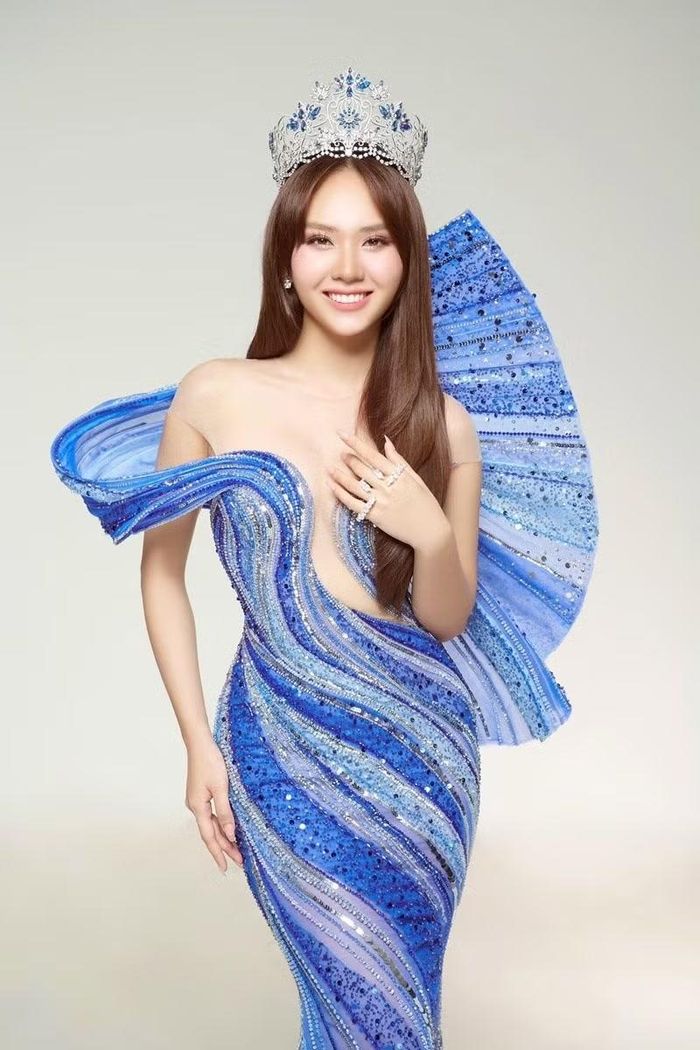 Mai Phương giành vương miện Miss World Vietnam 2022. Ảnh: FB Mai Phương.