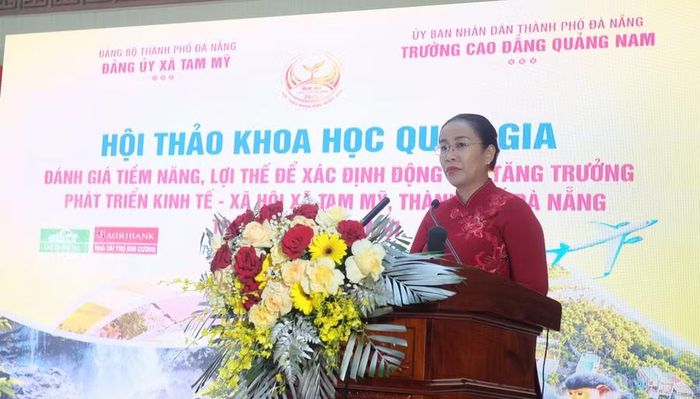 Bà Nguyễn Thị Anh Thi, Phó Chủ tịch UBND TP Đà Nẵng.
