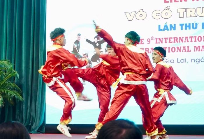 Võ cổ truyền Bình Định được đưa vào các hoạt động giáo dục.