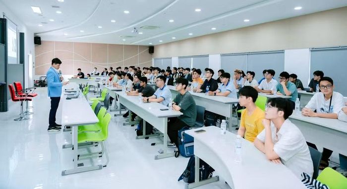 Lớp học tại Trường Đại học Bách khoa (Đại học Quốc gia TPHCM). Ảnh: N.Q.