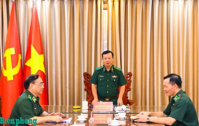Thiếu tướng Nguyễn Đức Mạnh phát biểu kết luận hội nghị. Ảnh: Dân Chủ