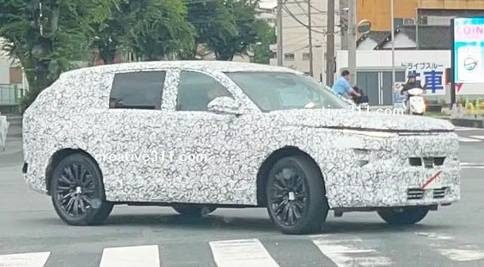 Honda Avancier mới đang chạy thử nghiệm tại Nhật Bản. Ảnh: Creative311