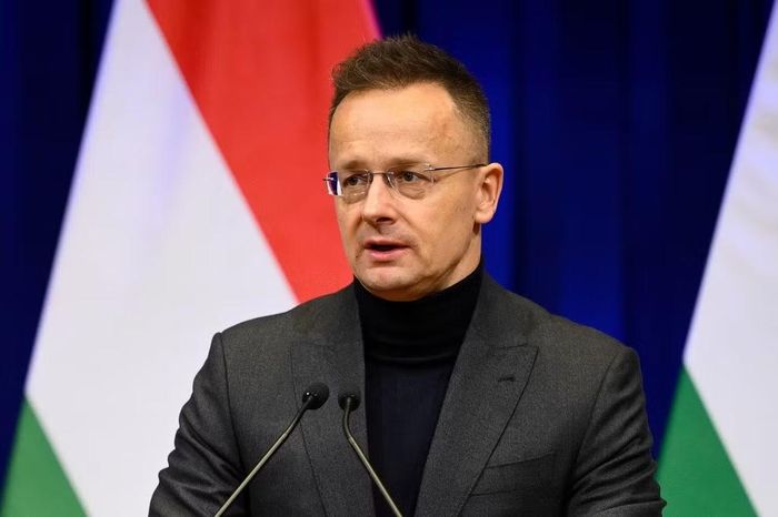 Cựu Bộ trưởng Ngoại giao và Thương mại Hungary Peter Szijjarto. (Ảnh: AP)