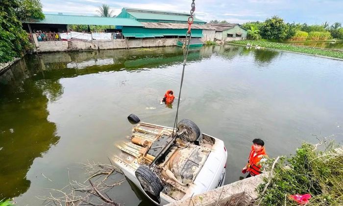 Hiện trường vụ tai nạn.