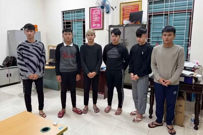 6 đối tượng trong nhóm rượt đuổi bị tạm giữ hình sự.