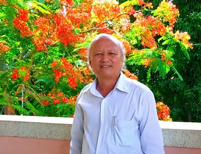 Ông Thái Quốc Khánh, cựu Hiệu trưởng Trường THPT Lê Thế Hiếu. Ảnh: NVCC.