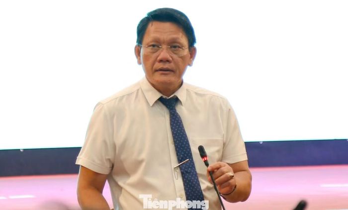 Phó Giám đốc Sở Văn hóa, Thể thao và Du lịch tỉnh Gia Lai Bùi Trung Hiếu phát biểu. Ảnh: Trương Định.