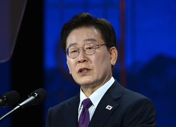 Tổng thống Hàn Quốc Lee Jae Myung. (Ảnh: AP)