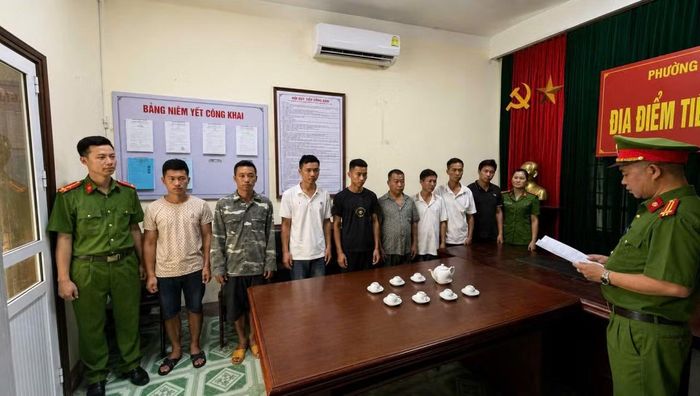 Các đối tượng bị khởi tố