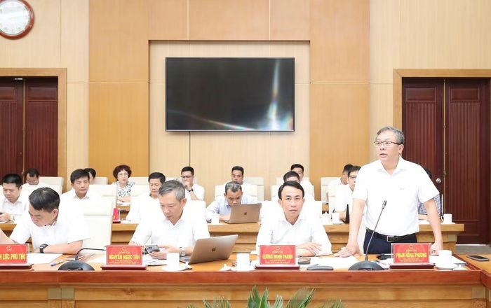 Phó Tổng giám đốc EVN Phạm Hồng Phương phát biểu.
