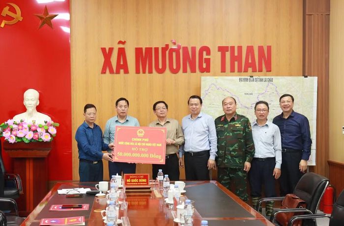Hiện Chính phủ đã hỗ trợ 50 tỉ đồng từ nguồn dự phòng ngân sách cho tỉnh Lai Châu khắc phục thiên tai. Bước đầu, tỉnh Lai Châu hỗ trợ gia đình có nạn nhân tử vong là 25 triệu đồng/người.