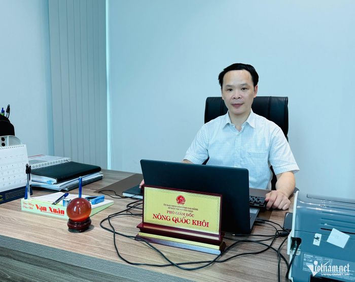  Ông Nông Quốc Khôi, Phó Giám đốc Sở Dân tộc và Tôn giáo tỉnh Cao Bằng.