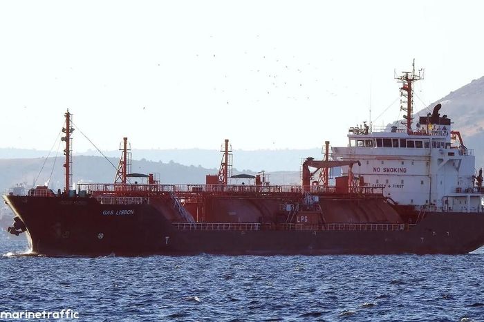 Tàu Gas Lisbon. Ảnh: Marine Traffic