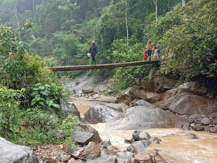Nhiều khu vực sinh sống của đồng bào DTTS tiềm ẩn nguy cơ xảy ra thiên tai.Ảnh: Trang thông tin xã Nậm Có, tỉnh Lào Cai