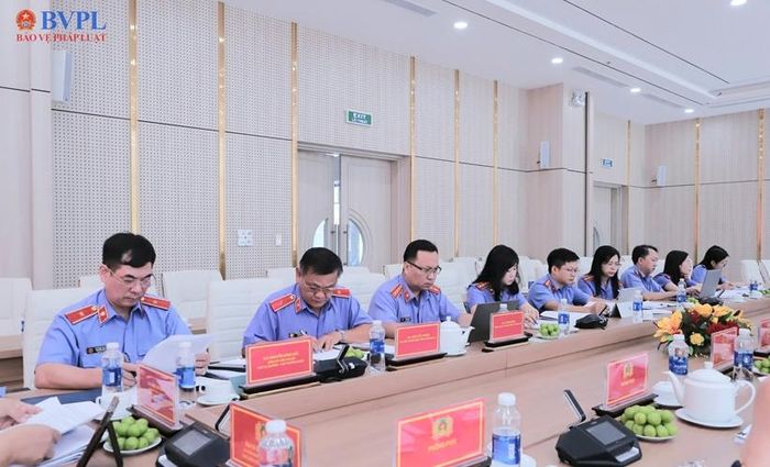Đoàn kiểm sát Vụ 12 VKSND tối cao trực tiếp kiểm sát công tác giải quyết khiếu nại, tố cáo trong hoạt động tư pháp tại Cơ quan Cảnh sát điều tra Công an thành phố Đồng Nai.
