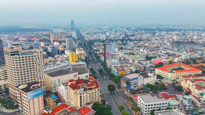 Một góc thành phố Cần Thơ. (Ảnh: Thanh Liêm/TTXVN)