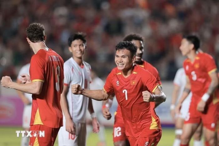 Đội tuyển Việt Nam đã sẵn sàng bước vào ASEAN Cup 2026. (Ảnh: Minh Quyết/TTXVN)