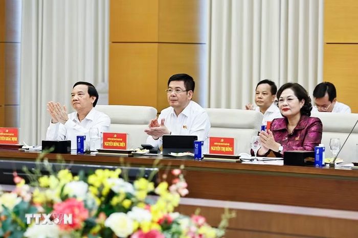 Đại biểu dự Hội nghị. (Ảnh: Doãn Tấn/TTXVN)