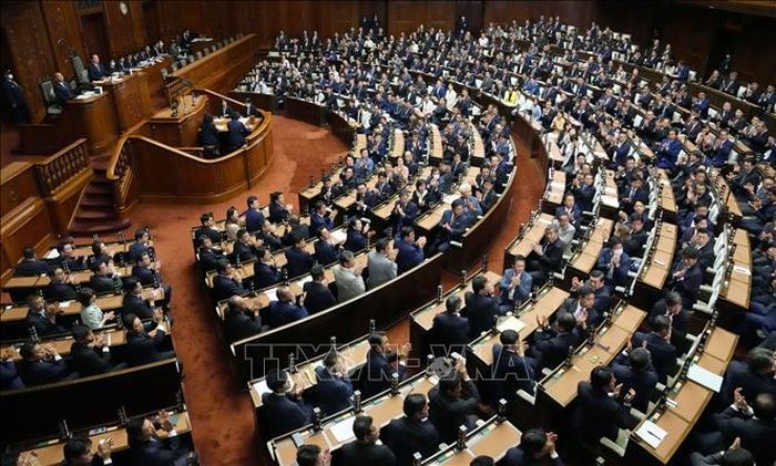 Toàn cảnh phiên họp Quốc hội Nhật Bản tại thủ đô Tokyo. Ảnh tư liệu: Kyodo/TTXVN