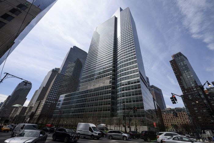 Trụ sở tập đoàn Goldman Sachs tại New York, Mỹ. Ảnh: AFP/TTXVN