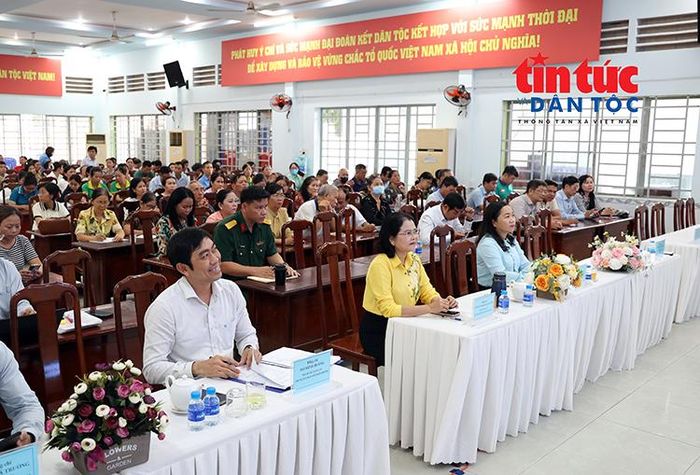 Qang cảnh Lễ hưởng ứng Đợt thi đua cao điểm.